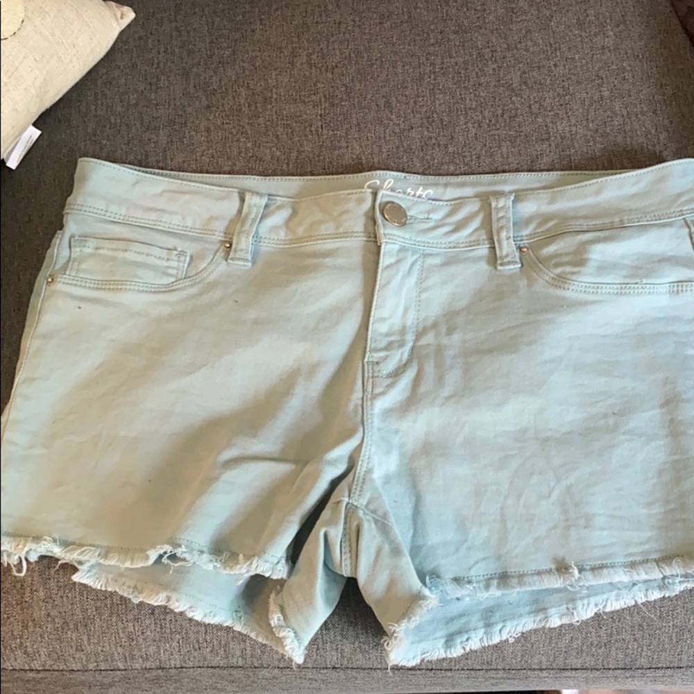 Two Pairs of Jean Shorts included
